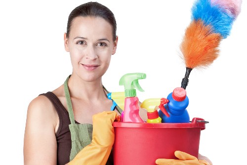 Cleaner maintaining a Chelsea home with regular domestic cleaning