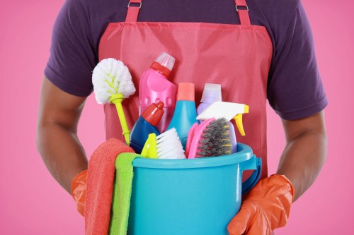 Professional cleaning of a Chelsea property kitchen and living area
