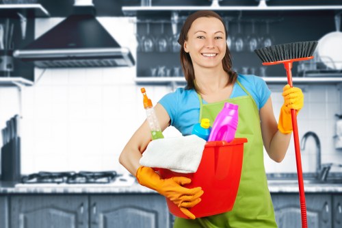 Local carpet cleaning service for a Chelsea business corridor